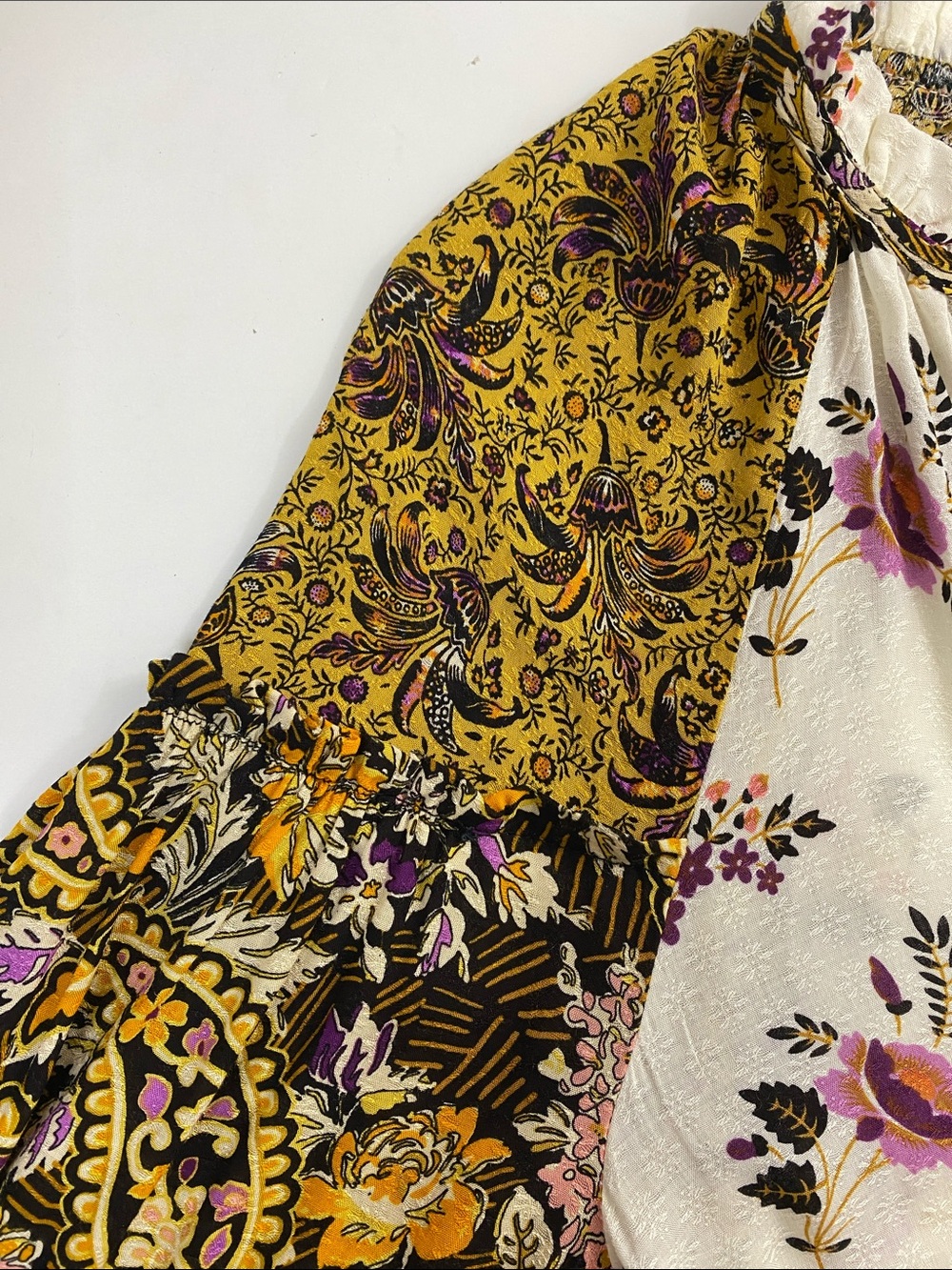 Jane + Delancey Floral Blouse Size M NWT‎ Mixed Prints Career Feminine Cottage - Picture 6 of 11